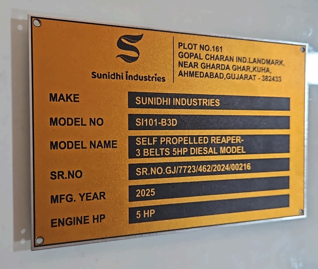 Aluminium Anodized Labels